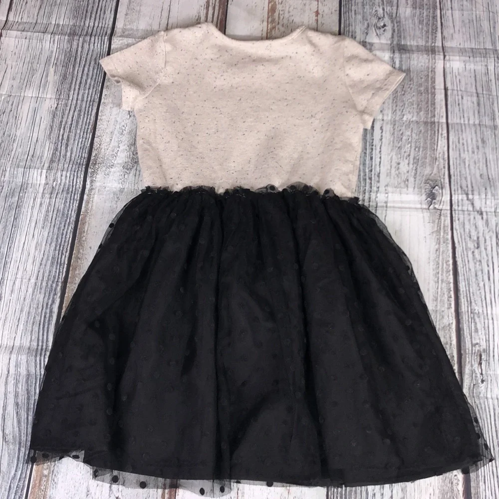 GAP Kids White Top w/Black Bottom Party Dress Sz10